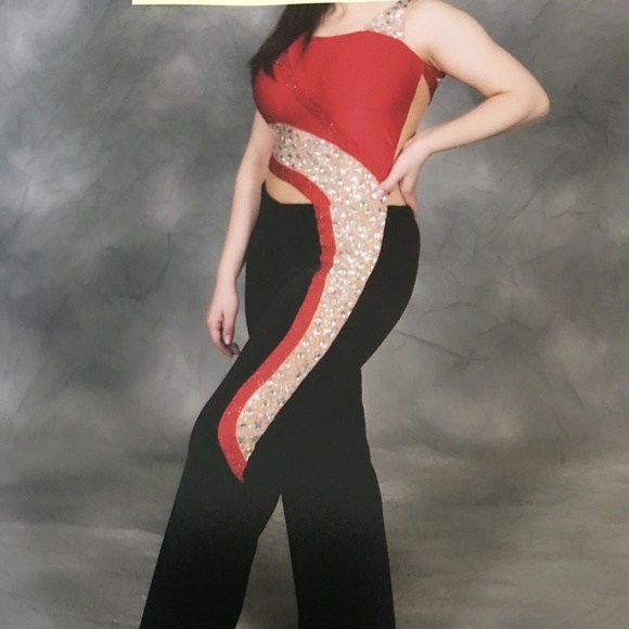 gorgeous custom made tap costume - Picture 1 of 3